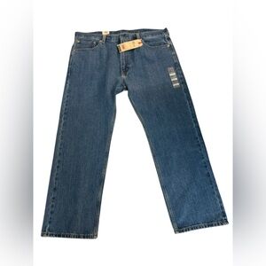 Levi's 505 Men's Straight Fit Jeans Blue Size 42x30 Denim Medium‎ Wash